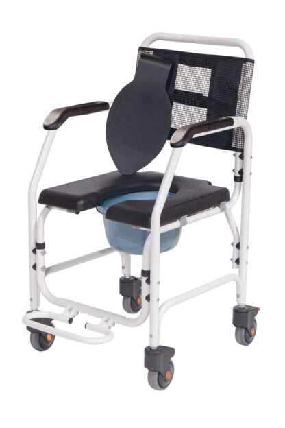 ASPER Aluminium Wheelchair with Commode