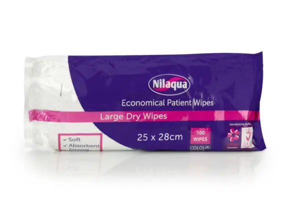 NILAQUA LARGE DRY WIPES