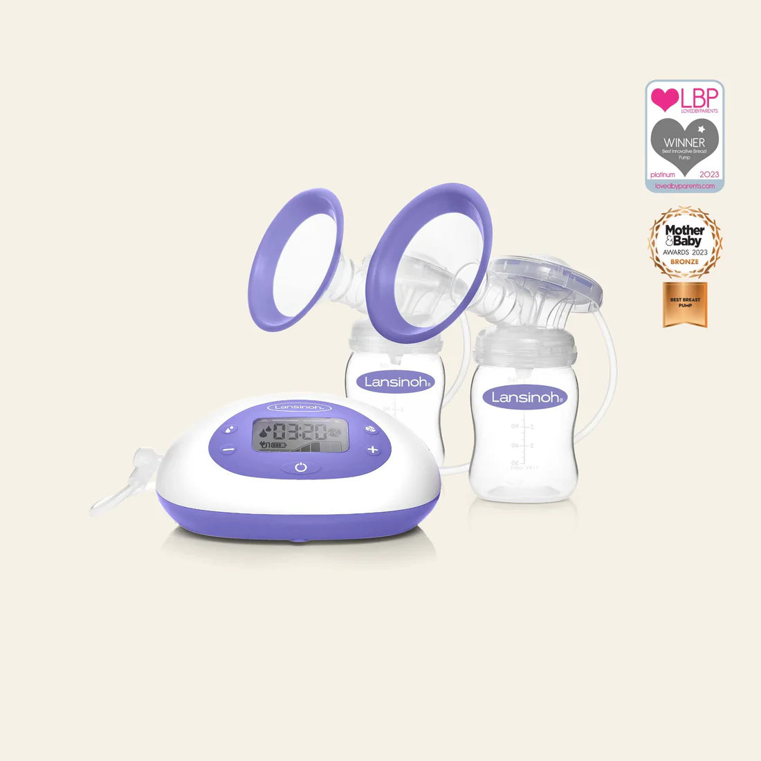 LANSINOH DOUBLE ELECTRIC BREAST PUMP