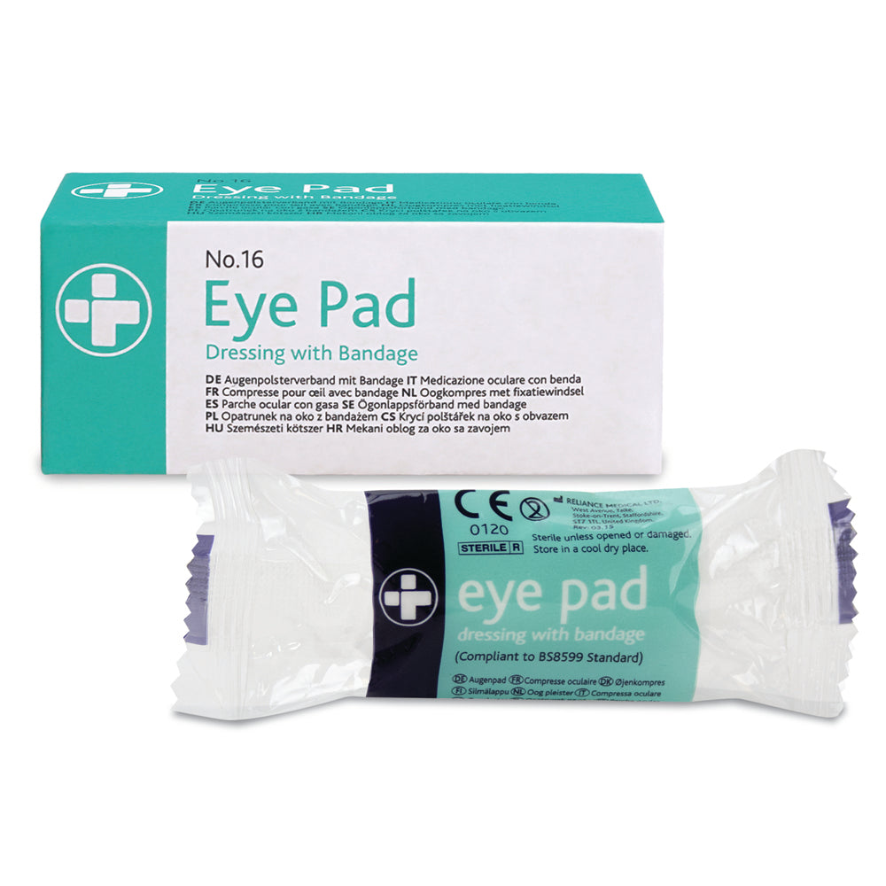 Sterile Eye Pad Dressing with Bandage