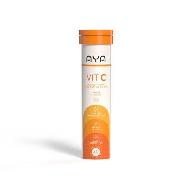 AYA EFFERVESCENT VIT C 1000MG 20