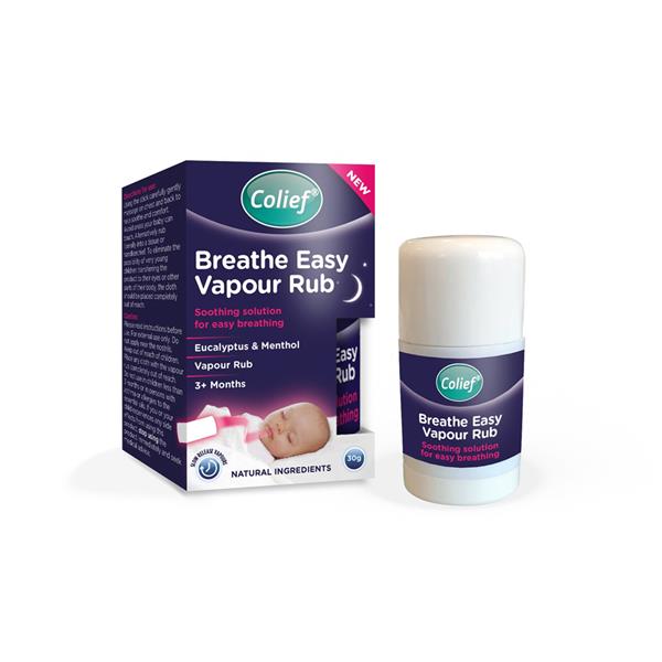 COLIEF BREATH EASY VAPOUR RUB 30G