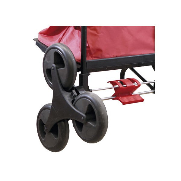 Shopping Cart with 6 Wheels