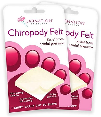 CARNATION CHIROPODY FELT