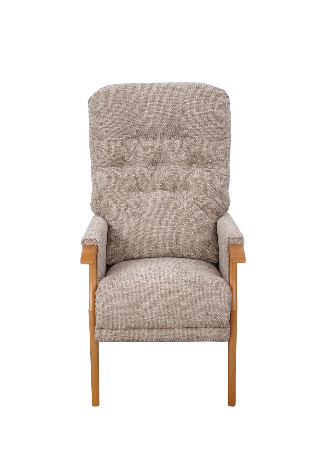 Avon High-Backed Oak Fireside Chair