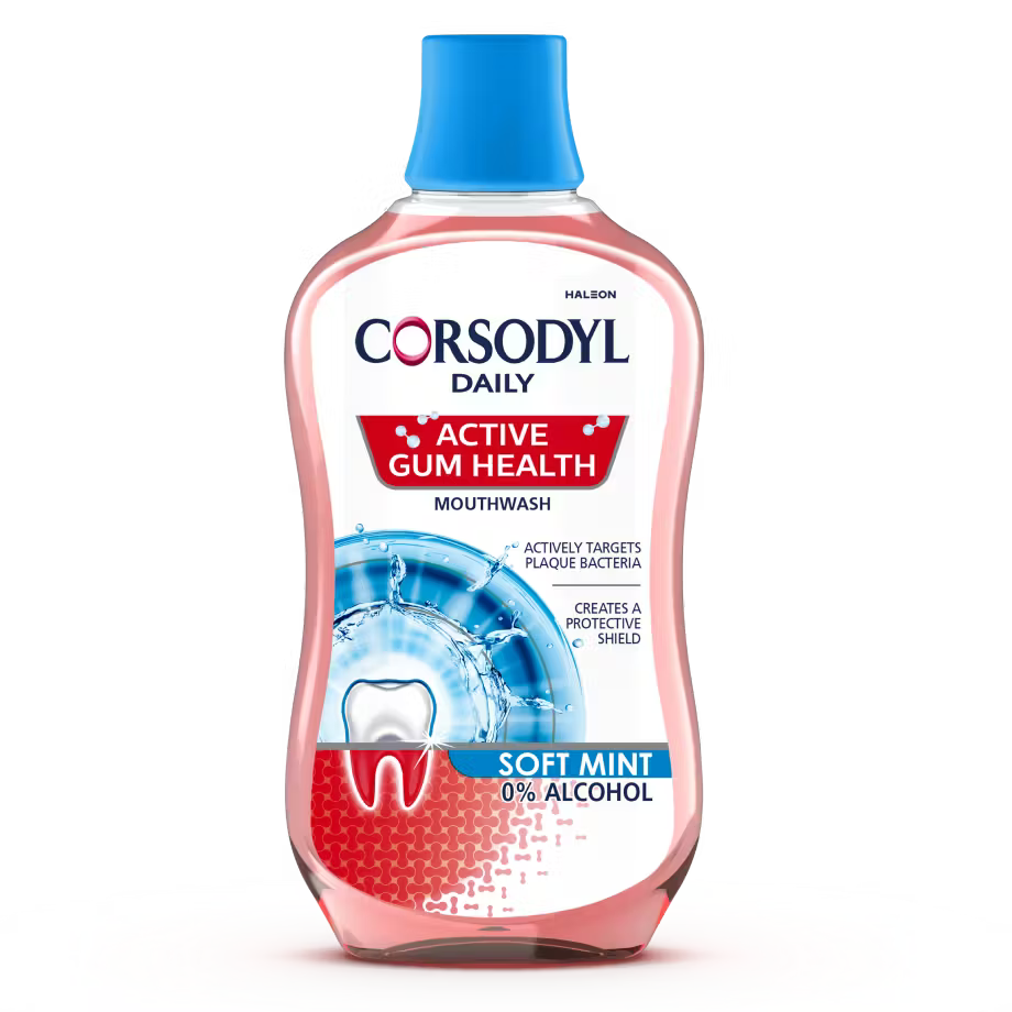 CORSODYL ACTIVE GUM REPAIR SOFT MINT 500ML