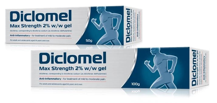 Diclomel Max Strength 2% w/w gel