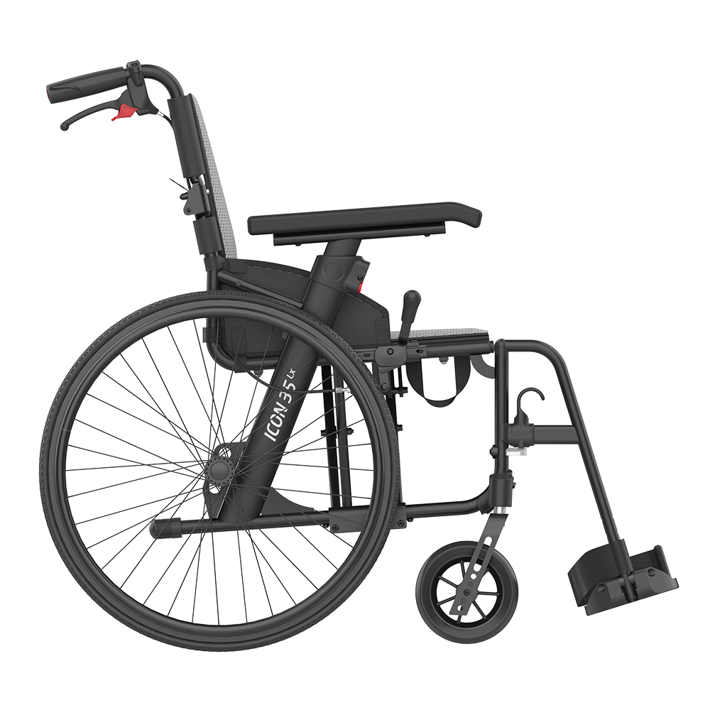 ICON 35Lx Transport Wheelchair