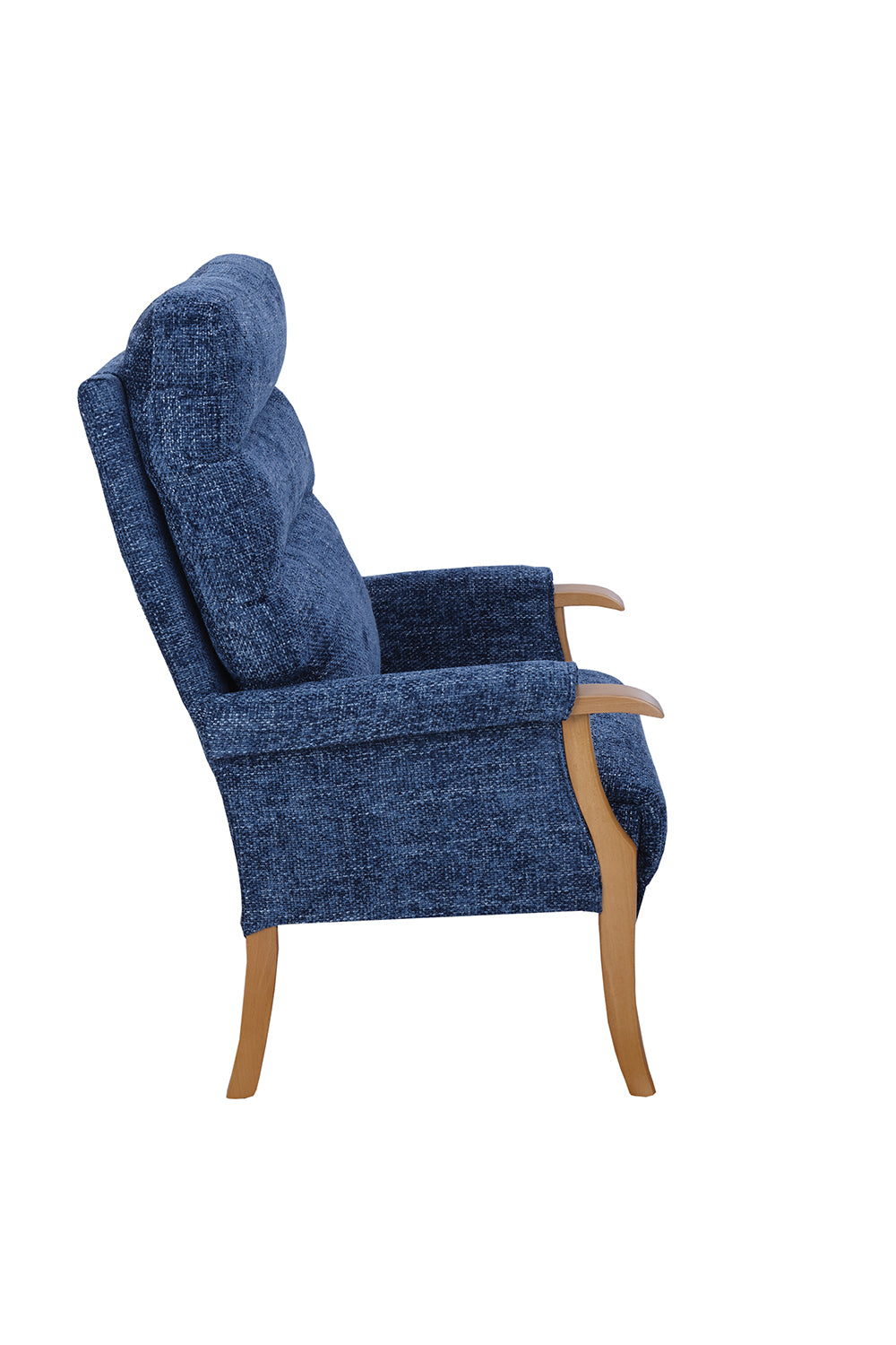 Orwell High-Backed Oak Fireside Chair