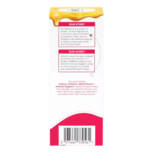 Zarbee’s Children’s MultiVits + Immune Support Liquid 120ml