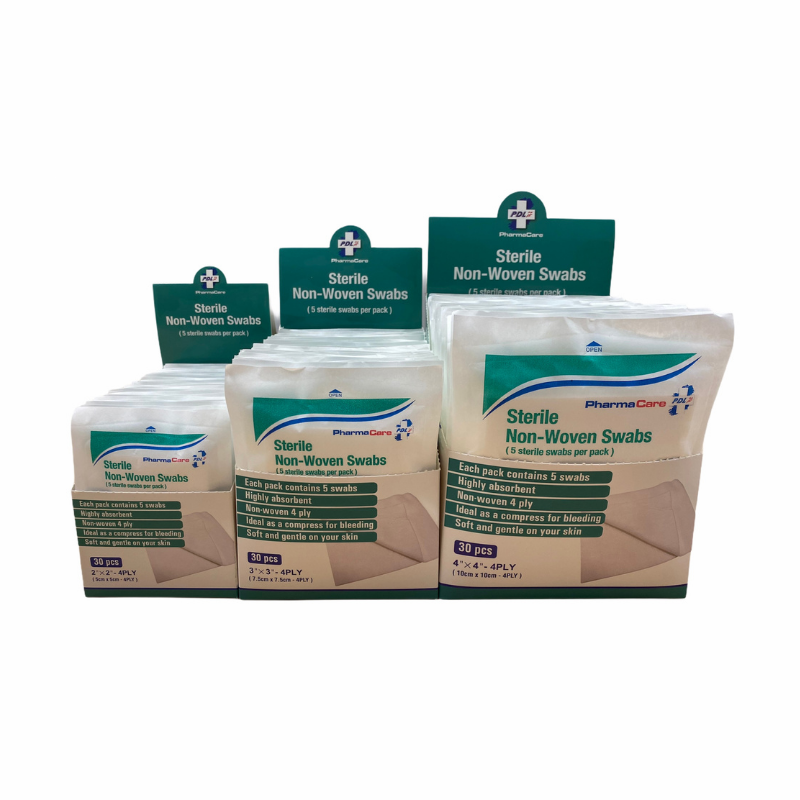 Sterile Non-Woven Swabs