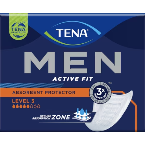 TENA Men Active Fit Absorbent Protector Level 3