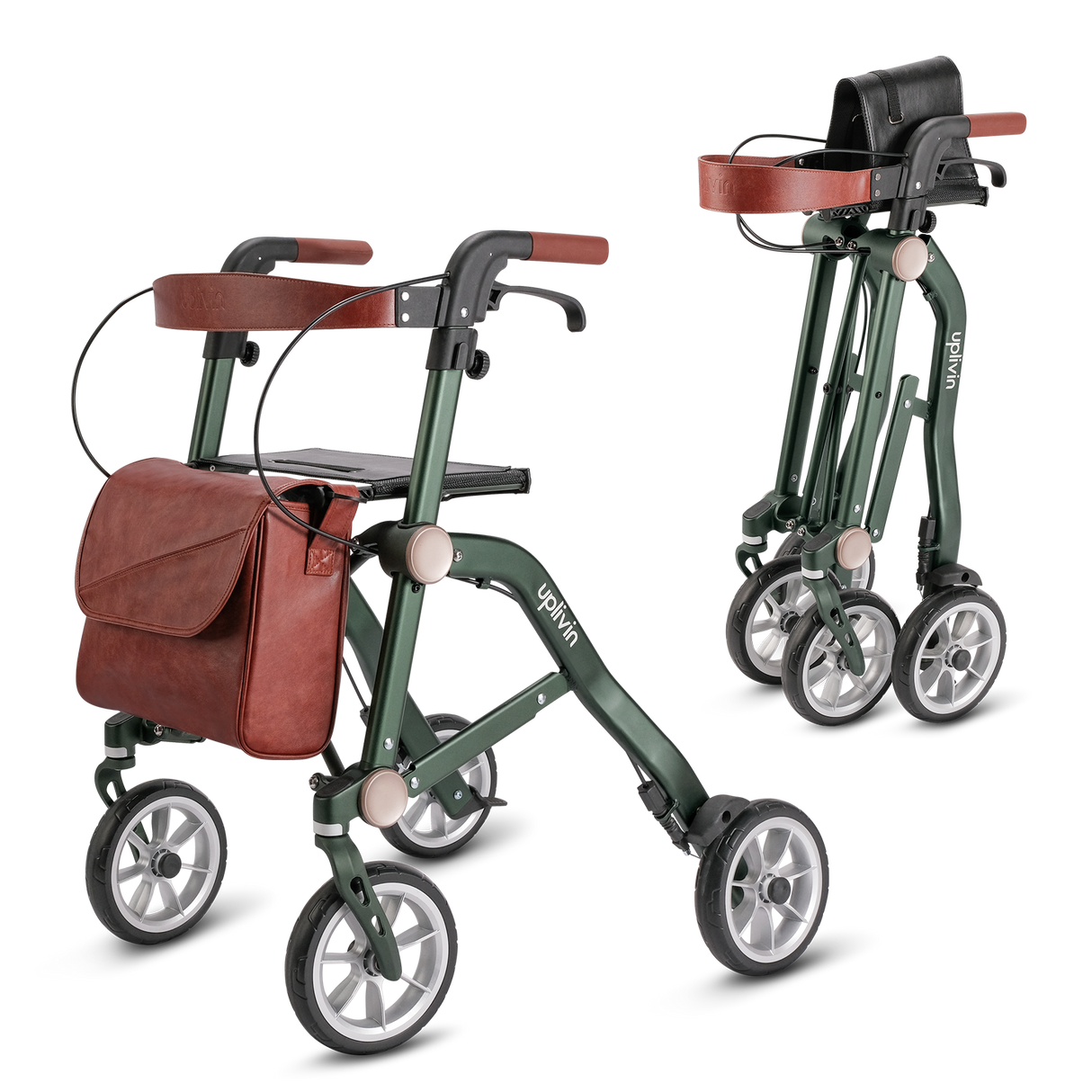 Trive Compact Folding 4-wheel Rollator