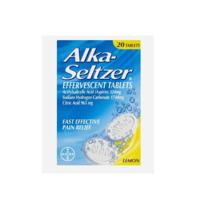 ALKA SELTZER ORIGINAL LEMON 20PACK