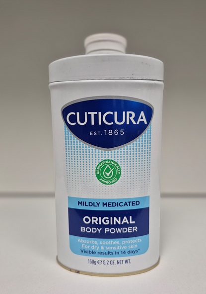 Cuticura Mildly Medicated Body Powder