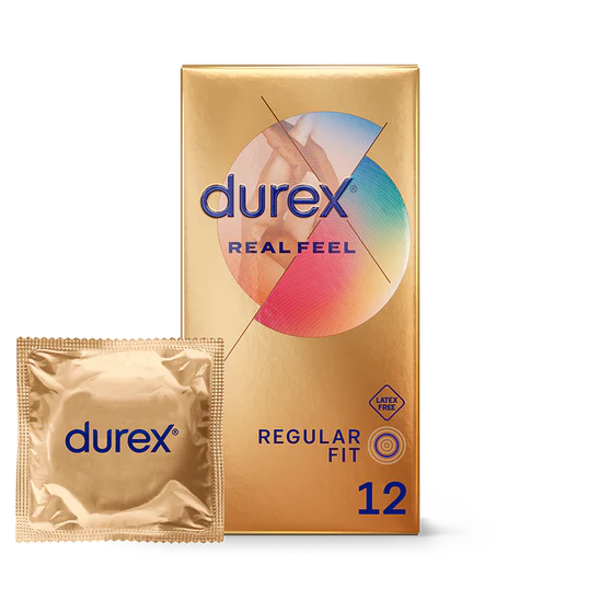 Durex Real Feel Condoms 12s