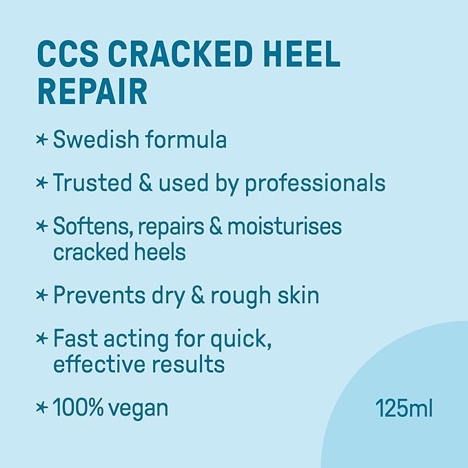 CCS Cracked Heel Repair Balm (125ml)