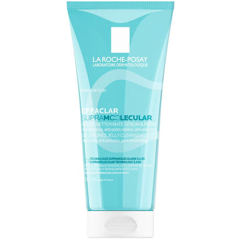 LRP EFFACLAR SUPRAMOLLECULAR OIL AND PORES CORRECT WASH 200ML