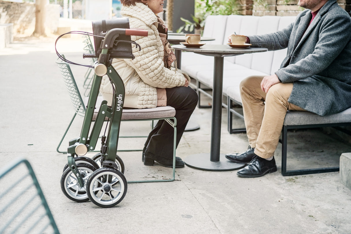 Trive Compact Folding 4-wheel Rollator