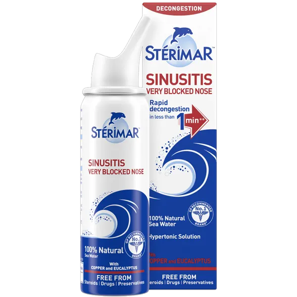 STERIMAR SINUSITIS VERY BLOCKED NOSE 50ML