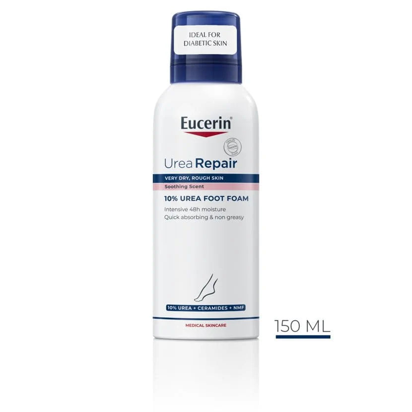 Eucerin UreaRepair 10% Urea Foot Foam