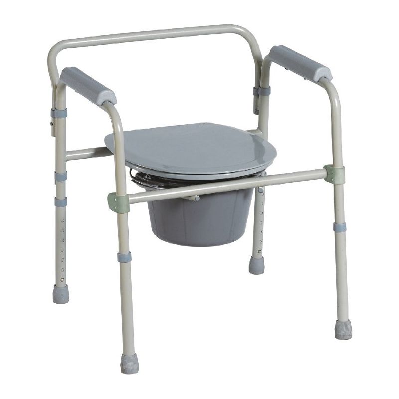 Folding Commode Chair with bucket