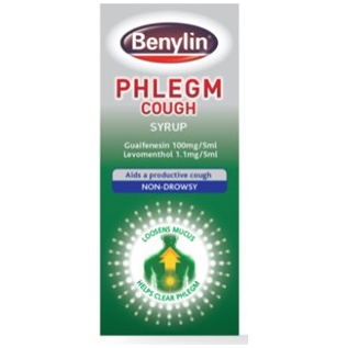 Benylin Phlegm Cough Syrup 125ml