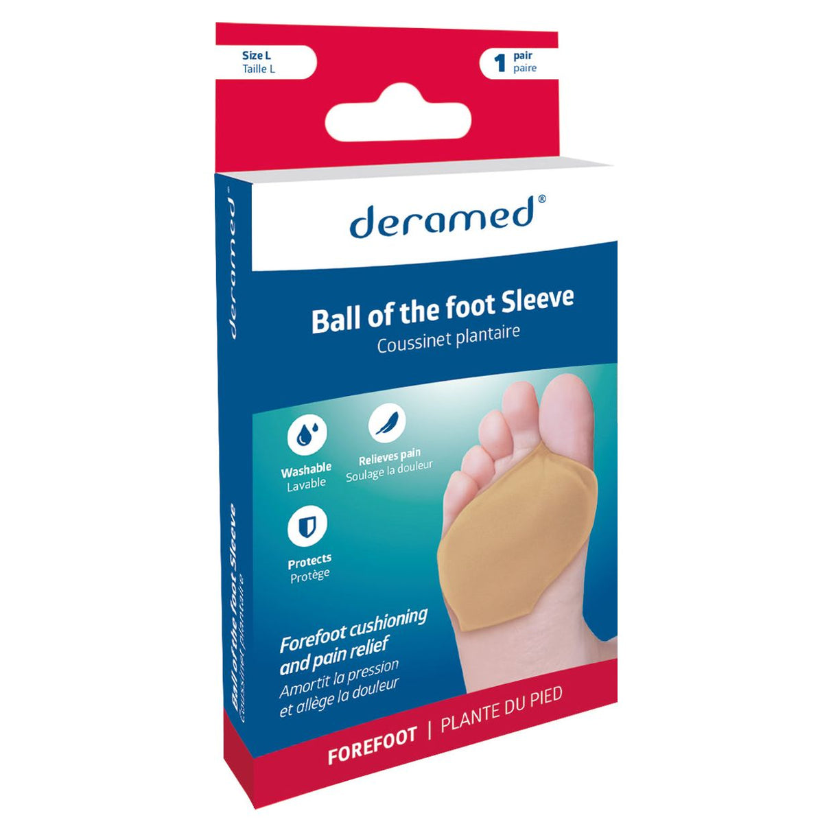 Deramed Ball of the Foot Sleeve