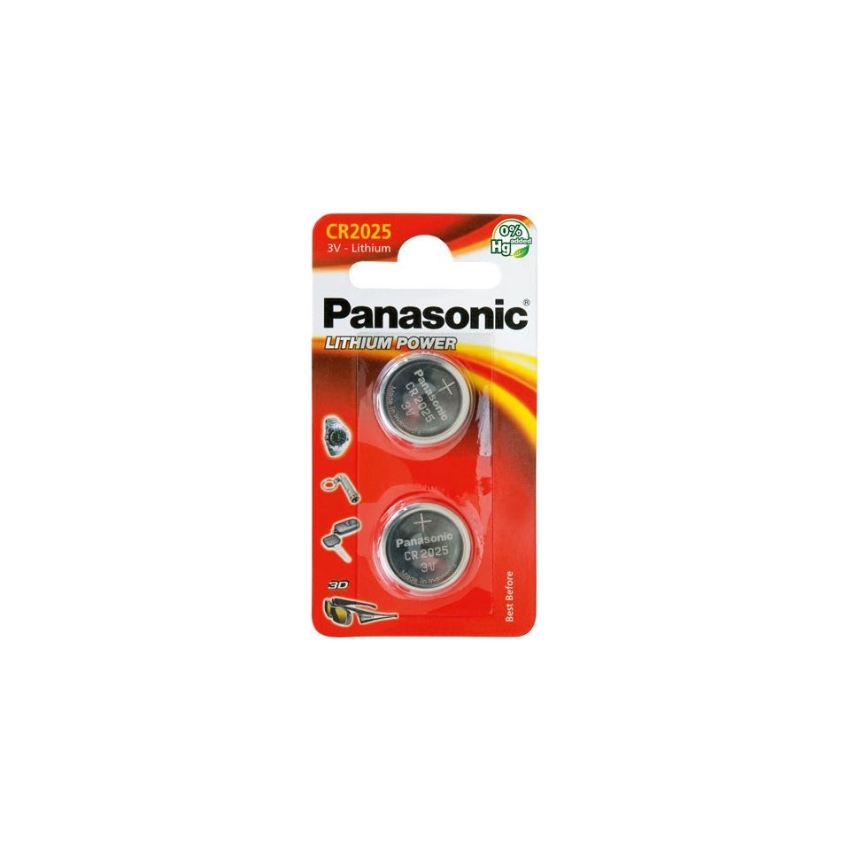 Panasonic 2025 Batteries - 2 Pack