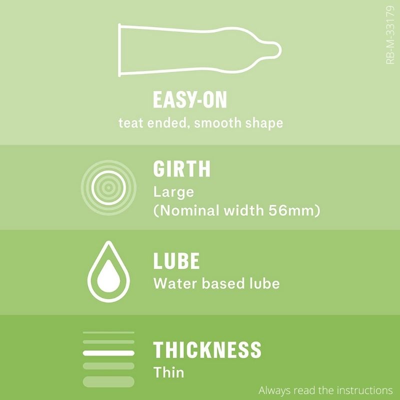 Durex Naturals Condoms 12 Pack