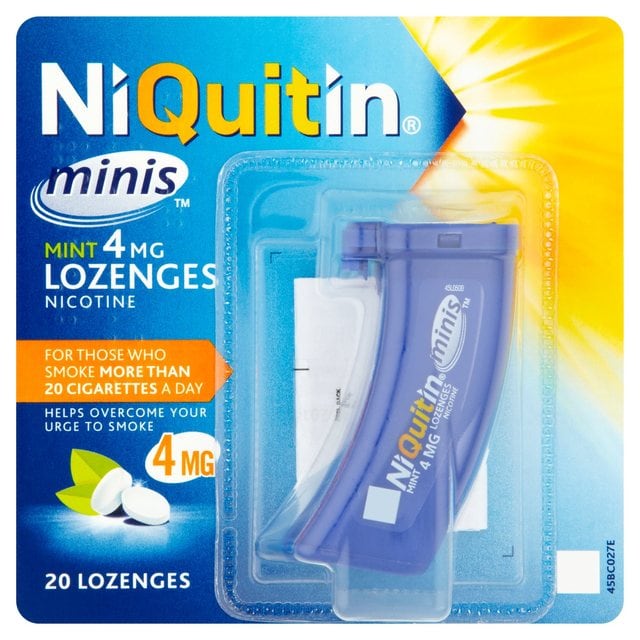 NiQuitin Mini Mint Lozenges (4mg)