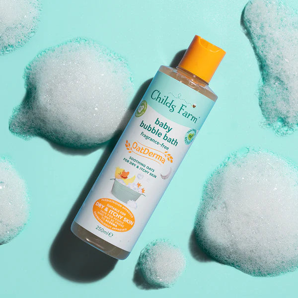 Childs Farm OatDerma Baby Bubble Bath Fragrance-Free 250ml