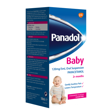 Panadol Syrup Baby 120mg/5ml