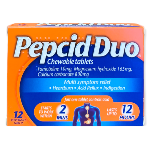 Pepcid Duo 12 Tablets