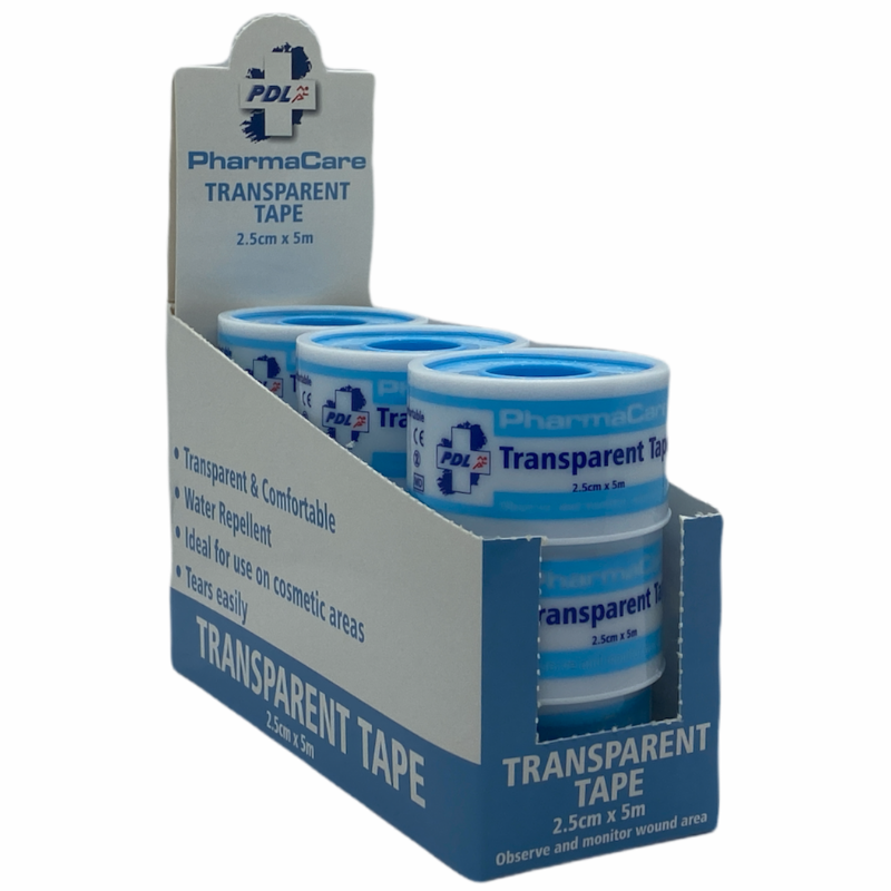 Pharmacare Transparent PE Tape