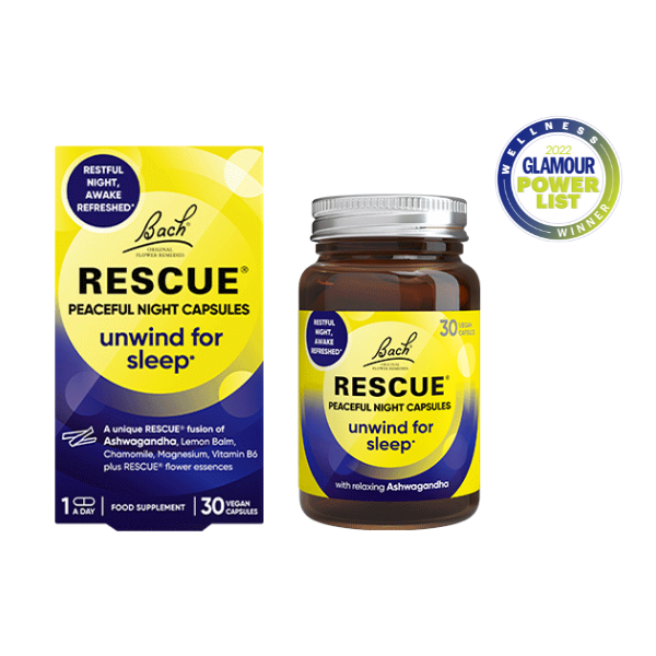 RESCUE® Peaceful Night Capsules - Unwind For Sleep