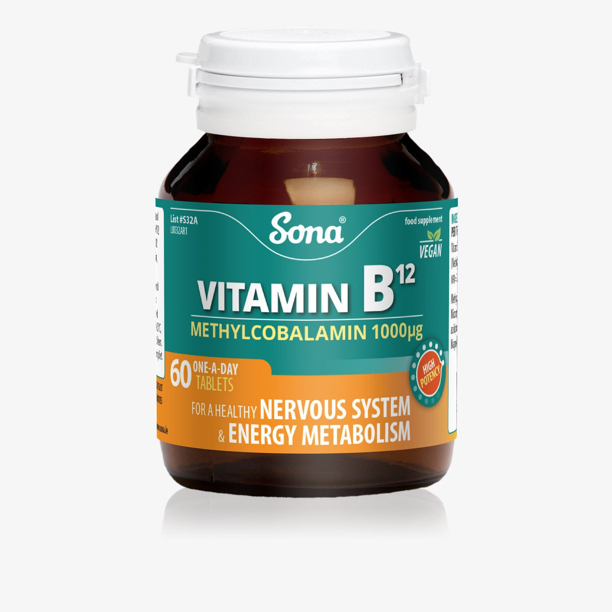 Sona Vitamin B12 Methylcobalamin 1000μg