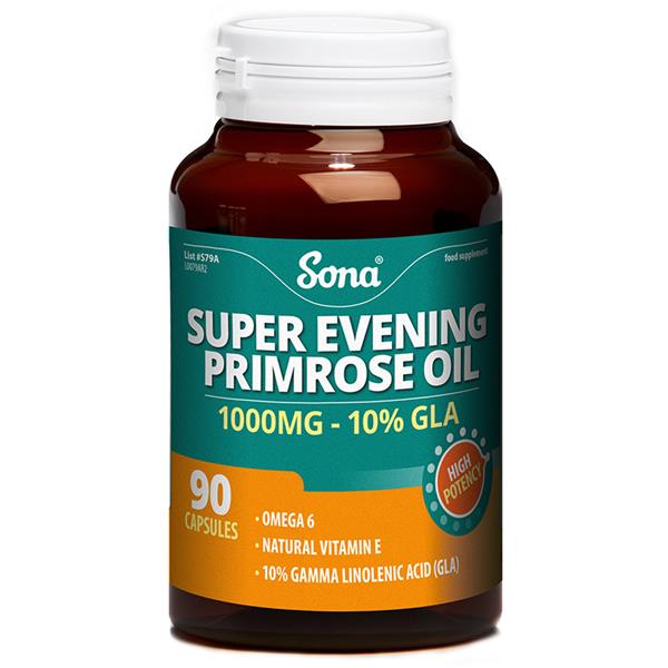 Sona Super Evening Primrose Oil 1000mg