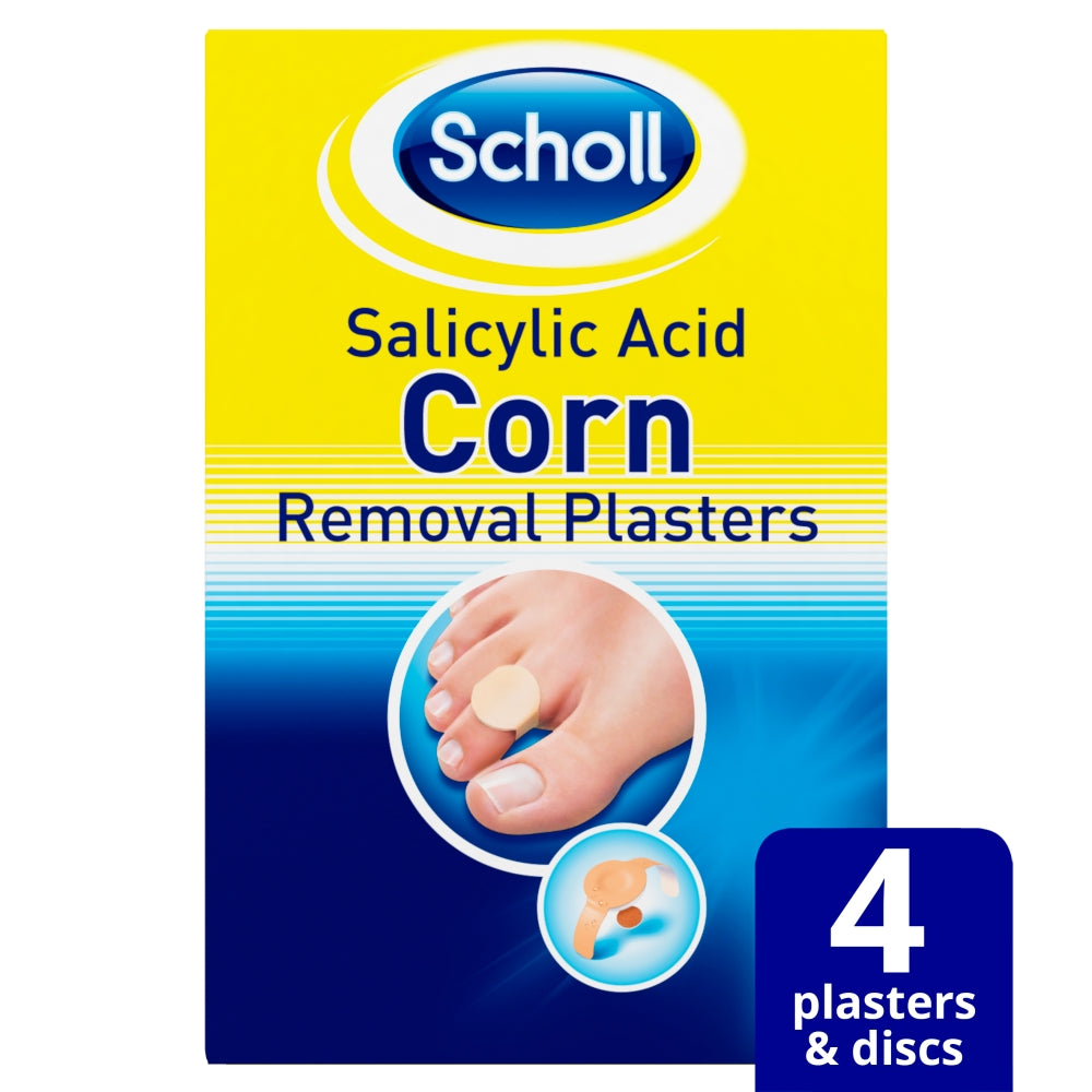 Scholl Corn Removal Plasters 4pck