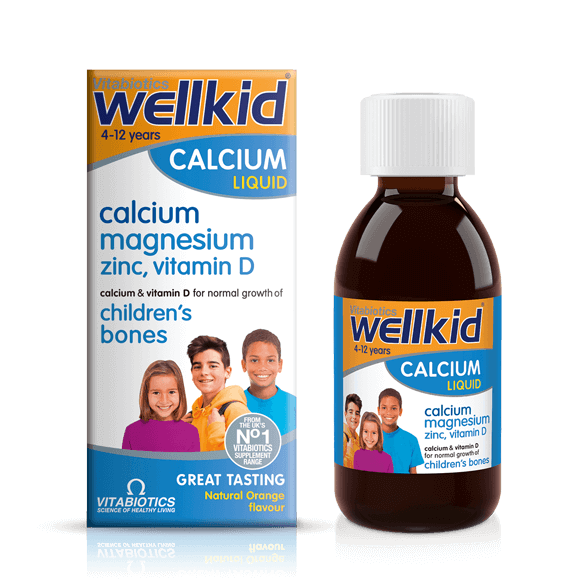 Vitabiotics Wellkid Calcium Liquid