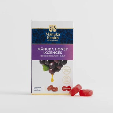 Manuka Honey Drops Blackcurrant Flavour