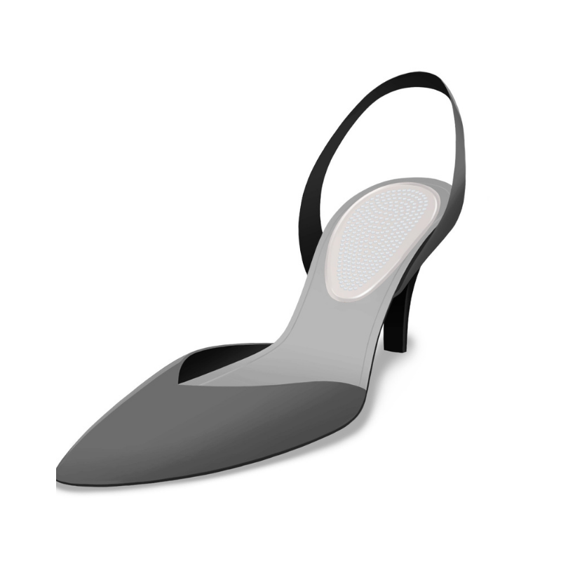 Deramed Extra Slim Heel Pad