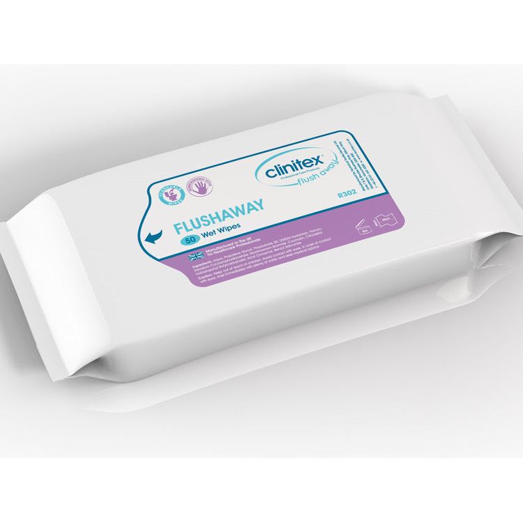 Flushable Wet Wipes 50