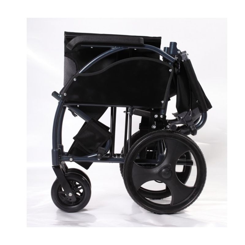 Aluminium Transfer Wheelchair with Brakes