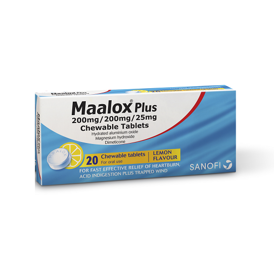 Maalox Plus Chewable Tablets