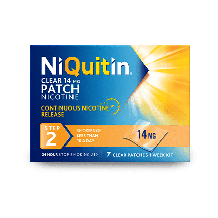 NiQuitin Clear Step 2 14MG (Patch)