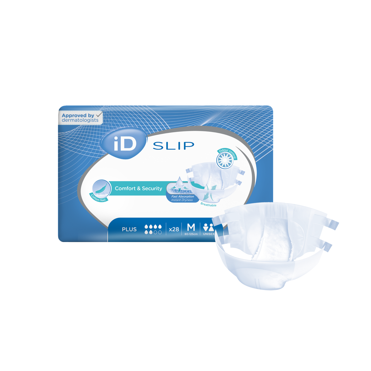 iD Slips - Adult Diapers for Moderate-Heavy Incontinence