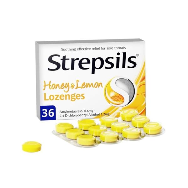 Strepsils Honey & Lemon Lozenges