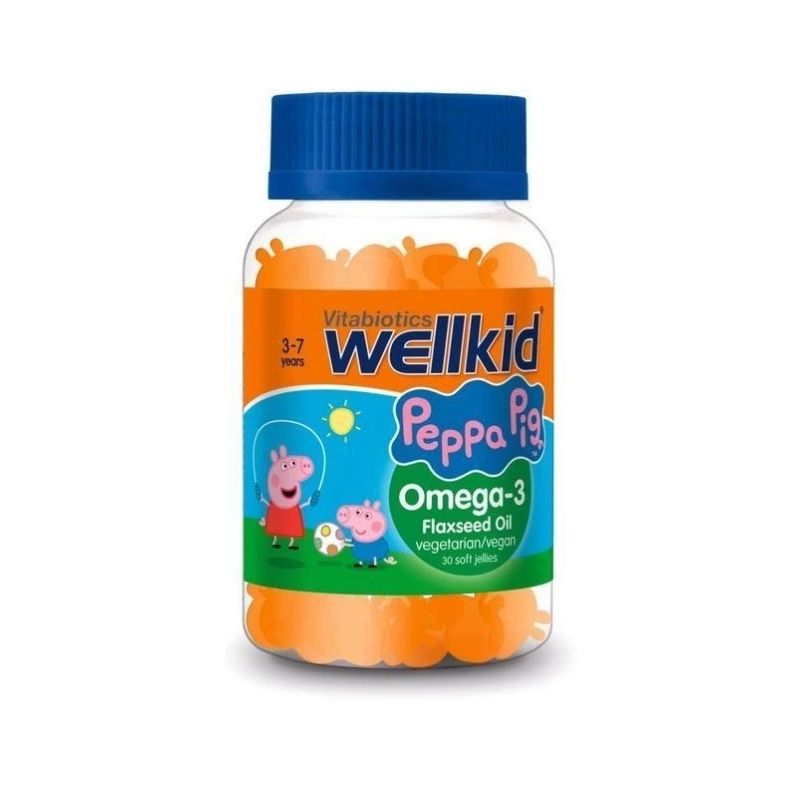 Vitabiotics WellKid Peppa Pig Omega-3 Soft Jellies