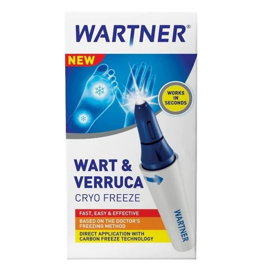 Wartner Cyrofreeze Treatment